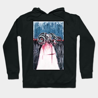 Creepy Deer Skull Monster Demon Painting Hoodie